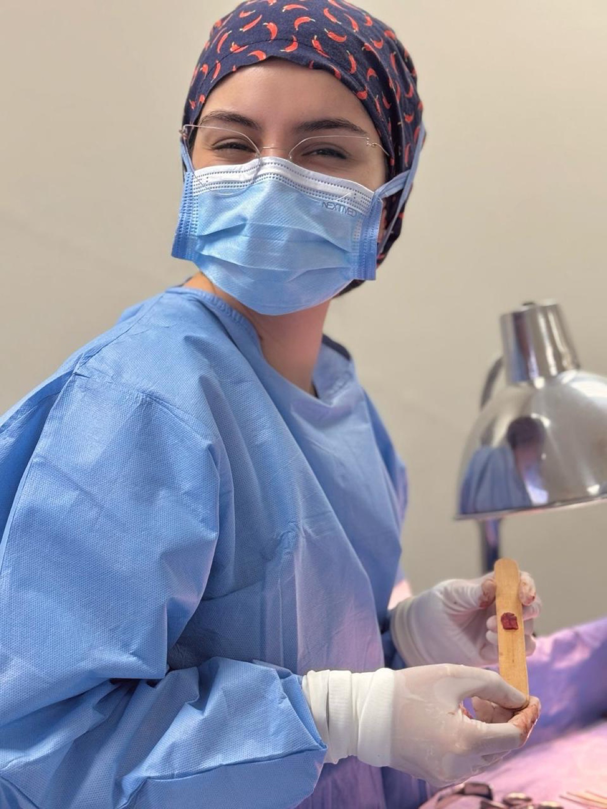 Doctora en área quirúrgica